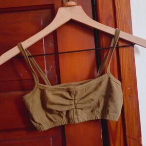 ARQ Zelda Bandeau Bra, Olive